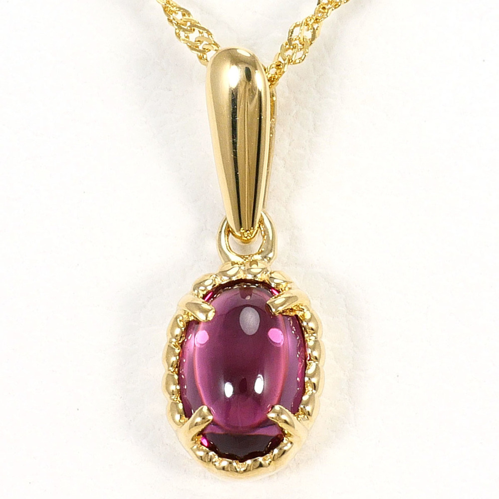 VINTAGE 18k Gold Tourmaline Necklace